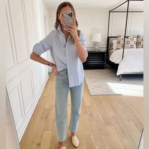 H&M blue button down